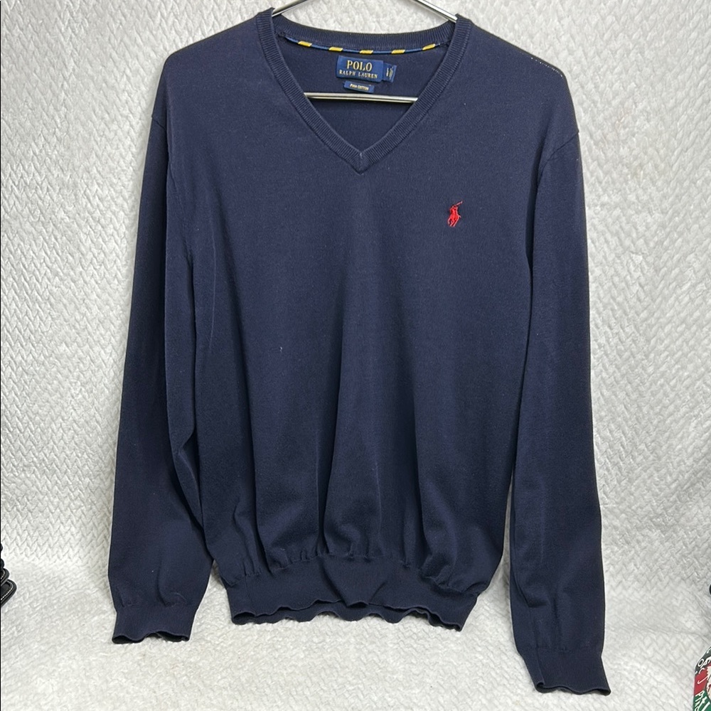 Polo by Ralph Lauren Men's Navy Sweater